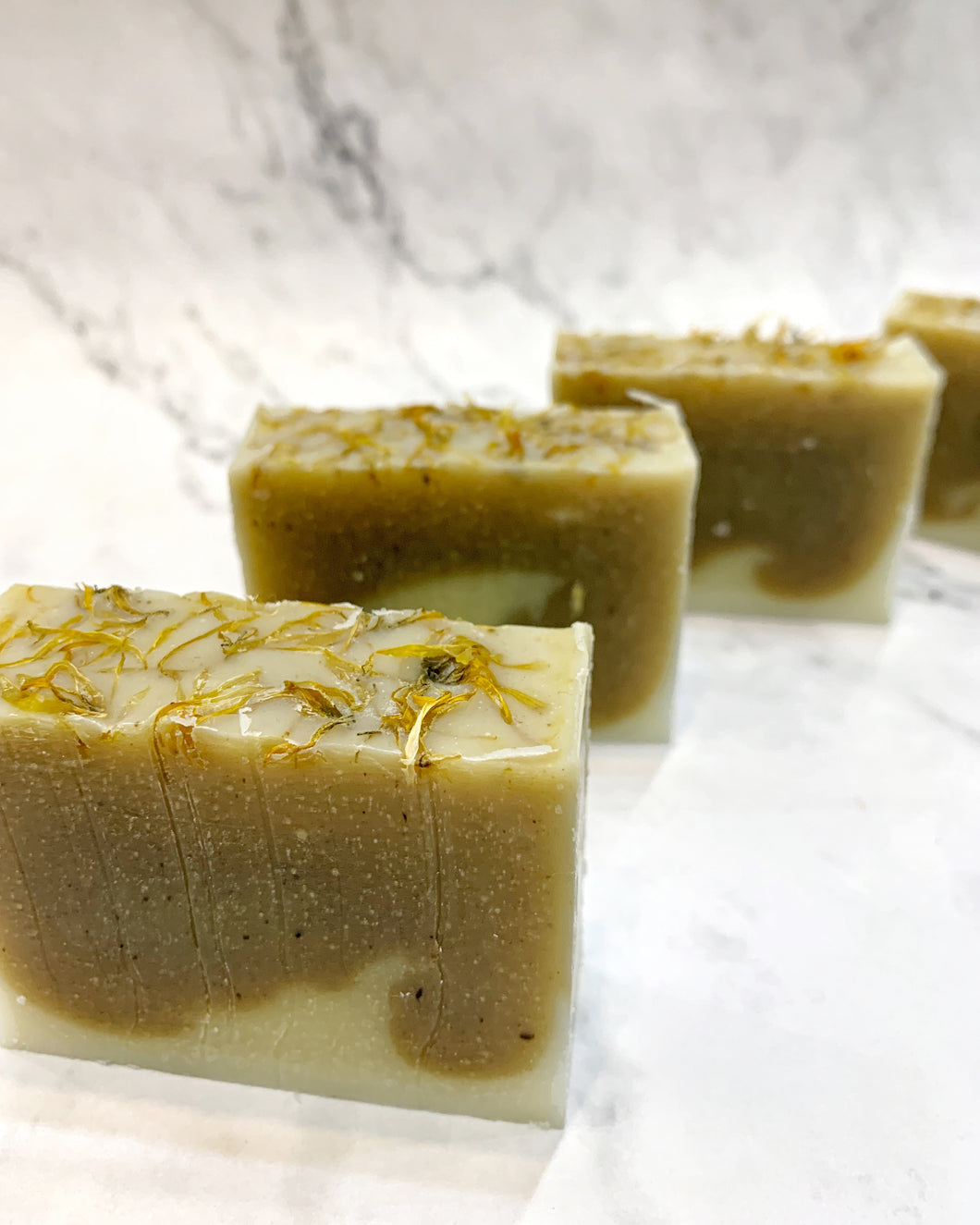 Calendula soap。金盞花乳皂
